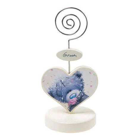 Me to You Bear Wedding Groom Place Name Holder £4.99